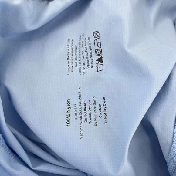 Specialized Cycling Jacket XL Baby Blue Full Zip Sleeves Vest Windbreaker Womens - Picture 12 of 12